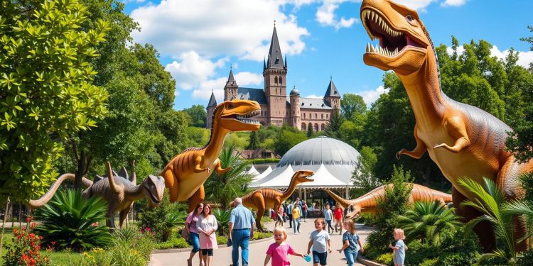 Dinopark w Malborku - atrakcje dla całej rodziny - Turystyka dinopark malbork